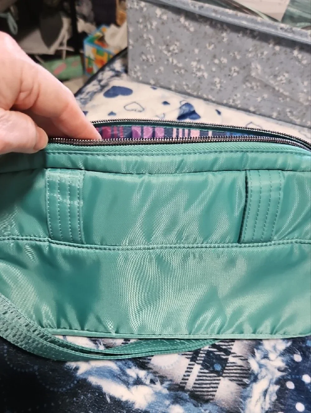 Surf Teal SwitcherooCrossbody Bag - Lightweight Everyday Women’s Bag